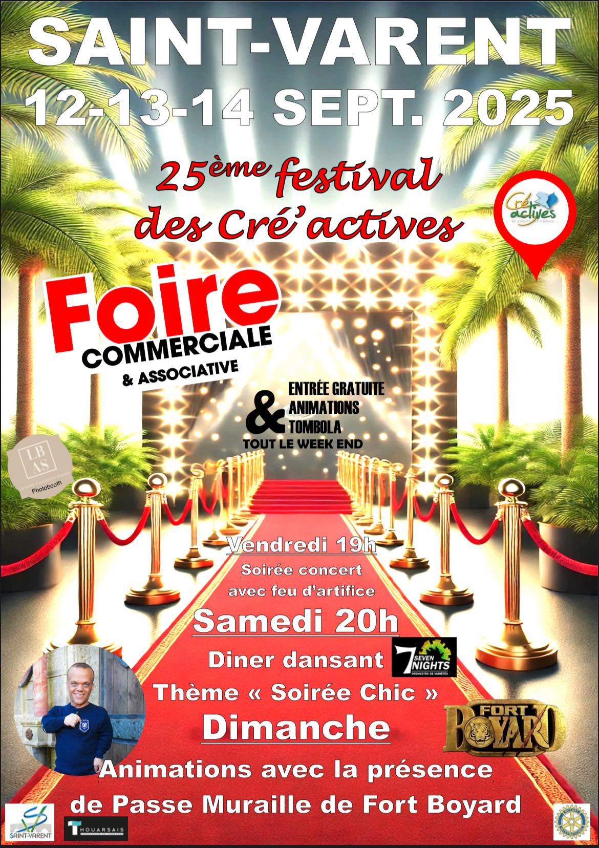 25ème festival des Cré’Actives à Saint-Varent